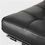 Эргономичное кресло Barcelona Chair, черное-1