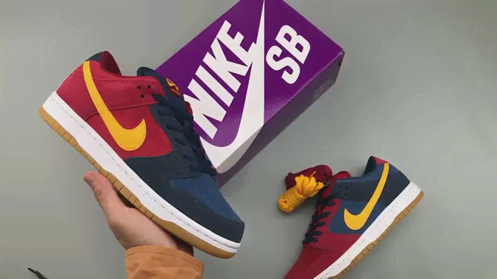 Nike SB Dunk Low Pro "Barcelona" 巴塞罗那红蓝 DJ0606-400 纯原版本 莆田鞋貨源 微信dt8562