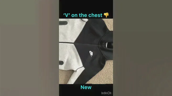 NEW vs Old Nike Tech Fleece 🥶💧 #niketechfleece