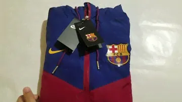 FC Barcelona 🔴🔵Red&Blue Windrunner🔥🔥Review- Minejerseys.vip