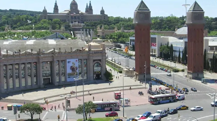 Barcelona Spain Square  Барселона площадь Испании