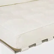 Эргономичное кресло Barcelona Chair, белое-2