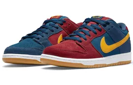 Nike Dunk SB Low Pro "barcelona" 巴塞罗那 耐磨 低帮 板鞋 男女同款 红蓝 / Кроссовки Nike Dunk SB DJ0606-400