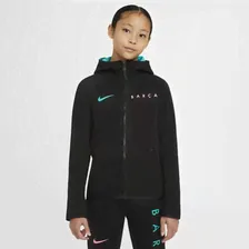 Худи с молнией во всю длину для школьников FC Barcelona Tech Fleece