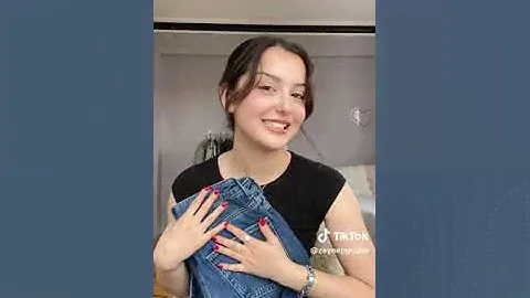 Viral olan, herkesin aradığı o Wide Leg Jean bulundu: Mavi Victoria Jean 💙 #victoriajean #jean