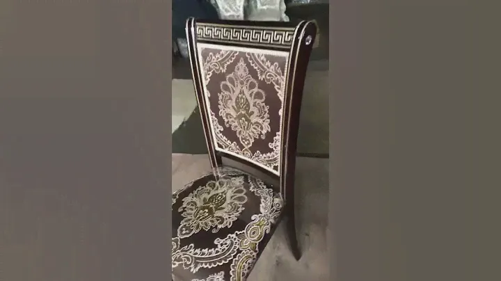 Стул Версаче с мягкой спинкой венге