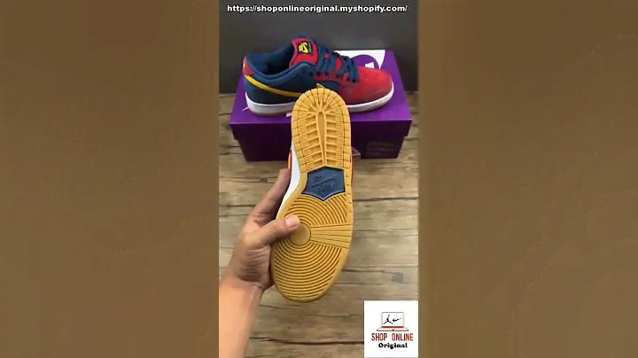 SB Dunk Low PRO Red Blue Yellow DJ0606 400