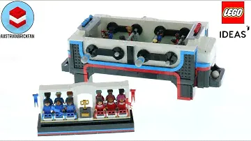 LEGO Ideas 21337 Table Football - LEGO Speed Build Review