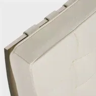 Эргономичное кресло Barcelona Chair, белое-1