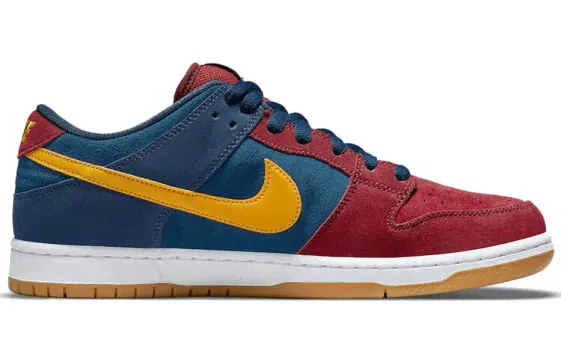 Nike Dunk SB Low Pro "barcelona" 巴塞罗那 耐磨 低帮 板鞋 男女同款 红蓝 / Кроссовки Nike Dunk SB DJ0606-400-0