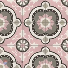 Керамогранит Mainzu Nostalgy Barcelona Rose декор 20x20