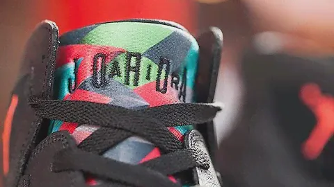 Air Jordan 7 "Marvin the Martian" aka "Barcelona Nights" On Foot in HD