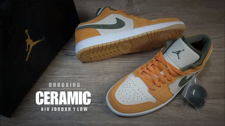 UNBOXING CERAMIC 2022 Air Jordan 1 Low SE