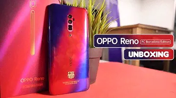 [Unboxing] Oppo Reno FC Barcelona Edition First Look