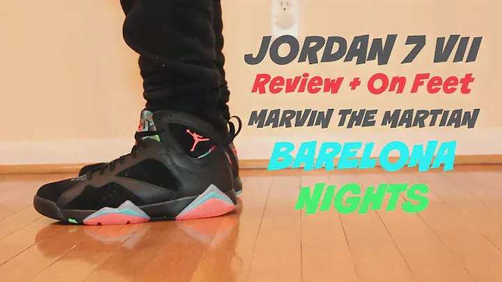 Jordan 7 VII Barcelona Nights | Just Dreaming Review + On Feet 1080p HD